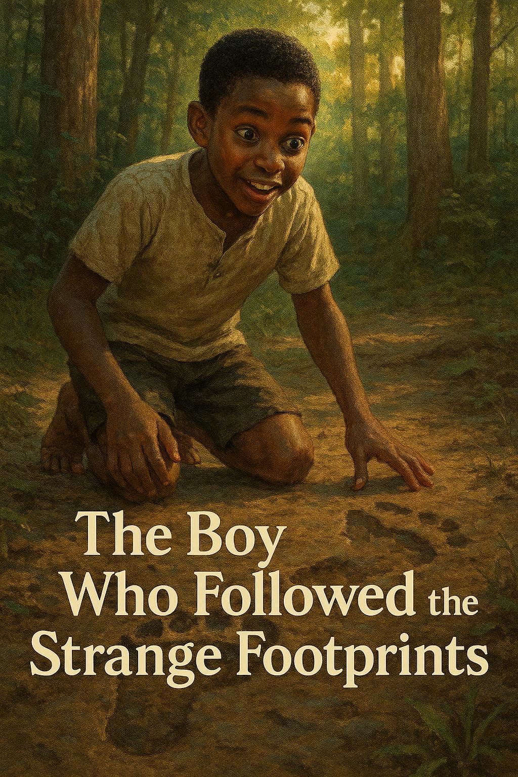 The Boy Who Followed the Strange Footprints
